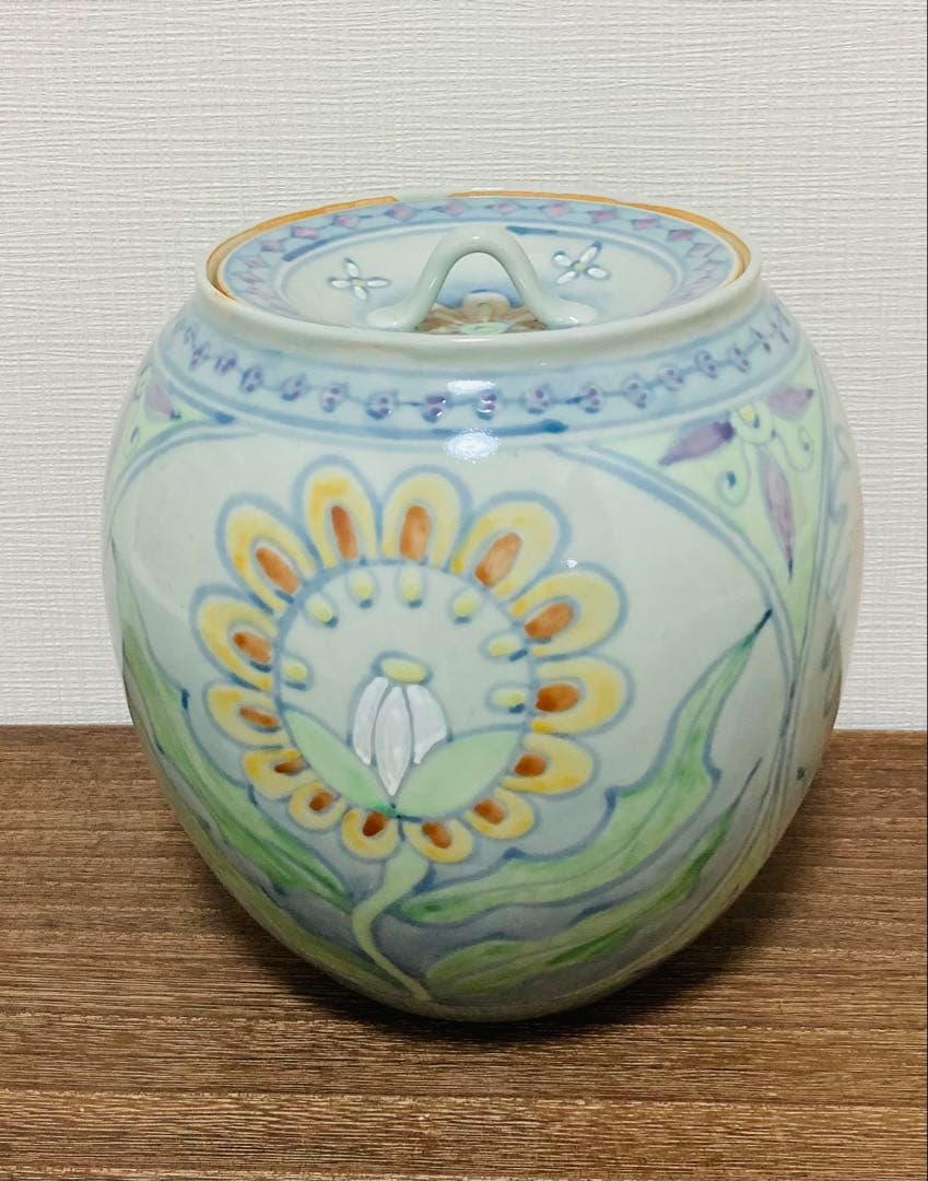 ルーシーリー　佐藤走波（五代）　中国絲綢文　水指