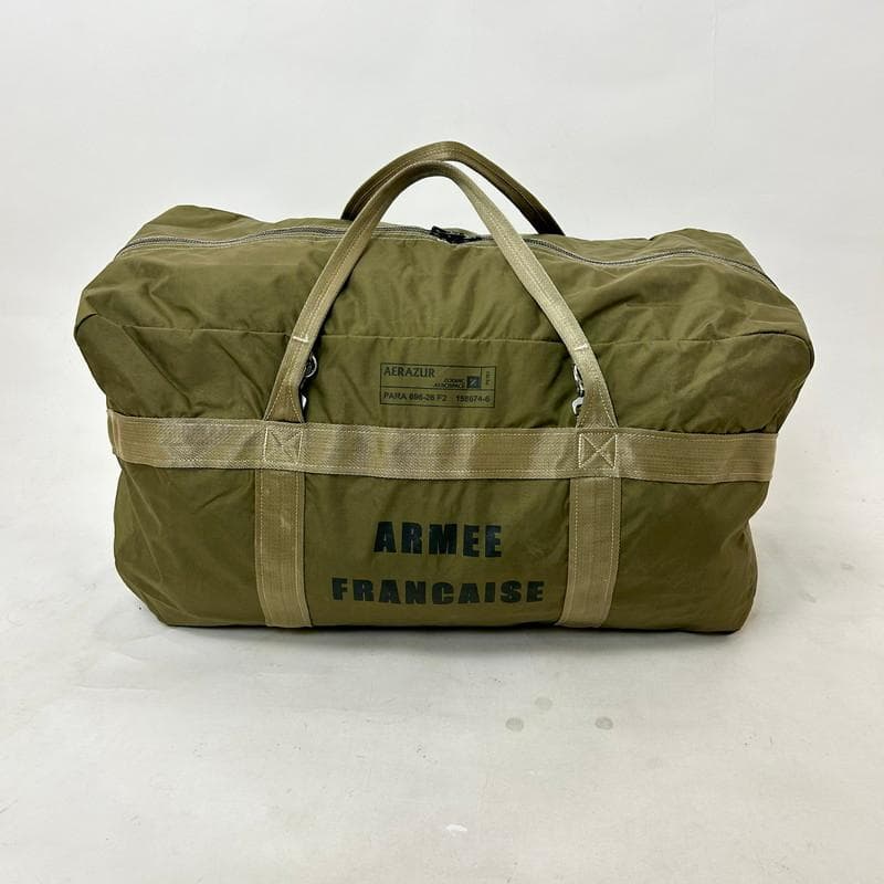 h*o様 【希少】【新品】仏軍 AERAZUR パラシュートバッグ 65L 金属