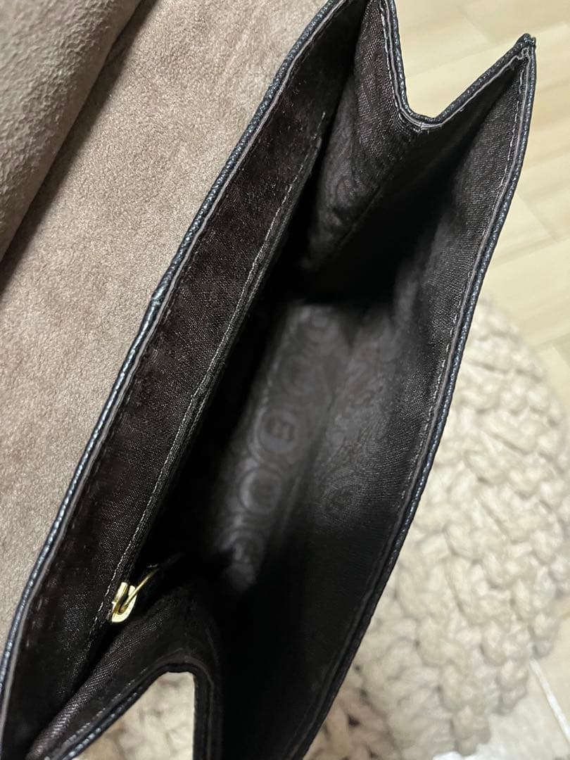 【希少】美品✨トフアンドロードストーン　ショルダーバッグ　ブラックレザー