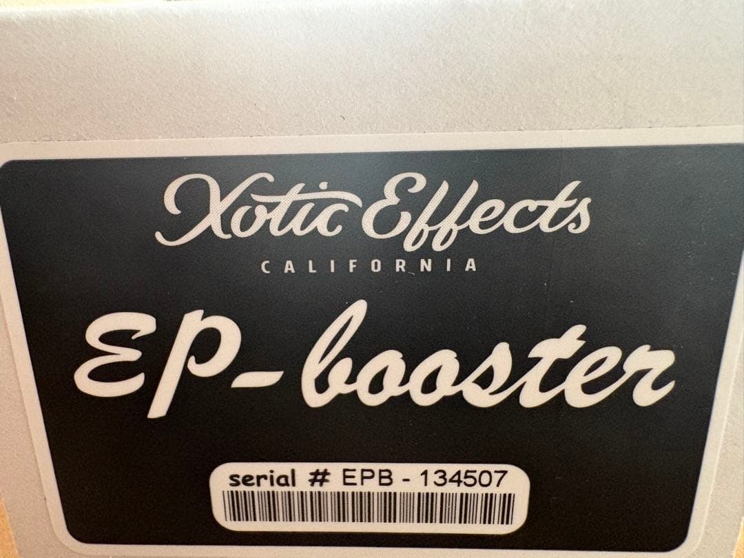 Xotic EP-Booster 値下げ交渉可能即日発送！
