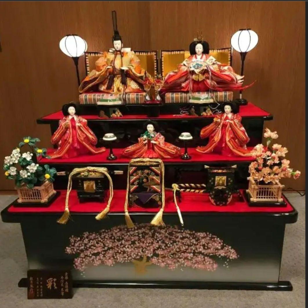 松月　雛人形 3段飾り　②/2