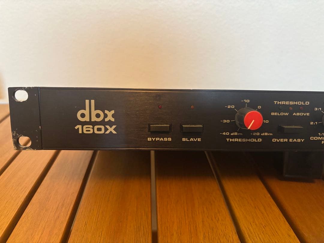 DBX 160X 名機コンプレッサー/リミッター　動作確認済み