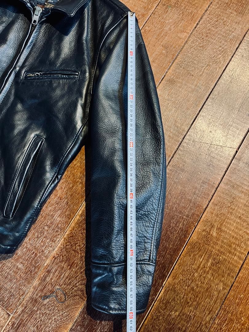 【希少34／極上USA製】Schott 681 Highwayman シングル