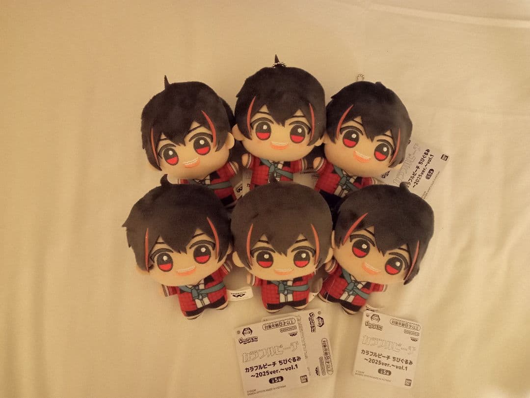 カラフルピーチ ちびぐるみ 2025ver. vol.1 ゆあんくん　6個セット