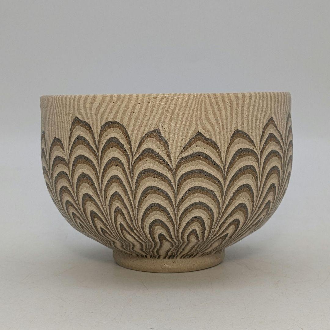 瀬戸市無形文化財 水野教雄 練込茶碗 合箱 抹茶碗 抹茶茶碗 茶道具 茶器