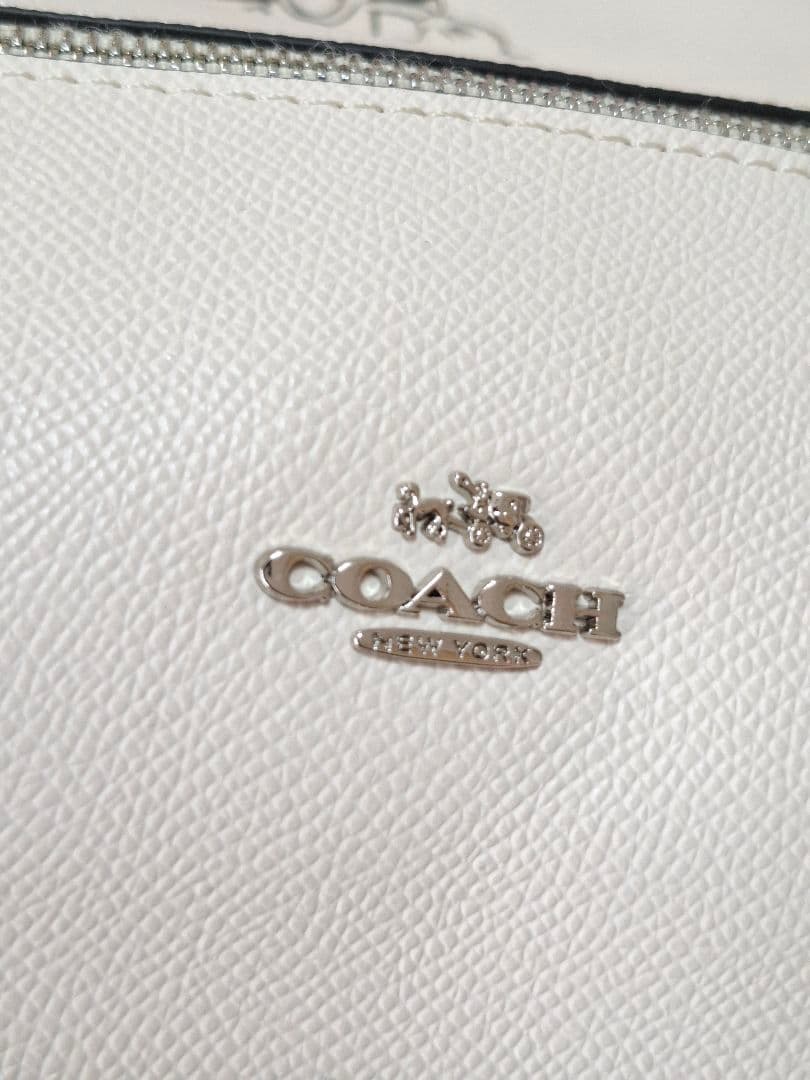 【COACH × Disney】ミニーマウス ミニリュック ホワイト レザー