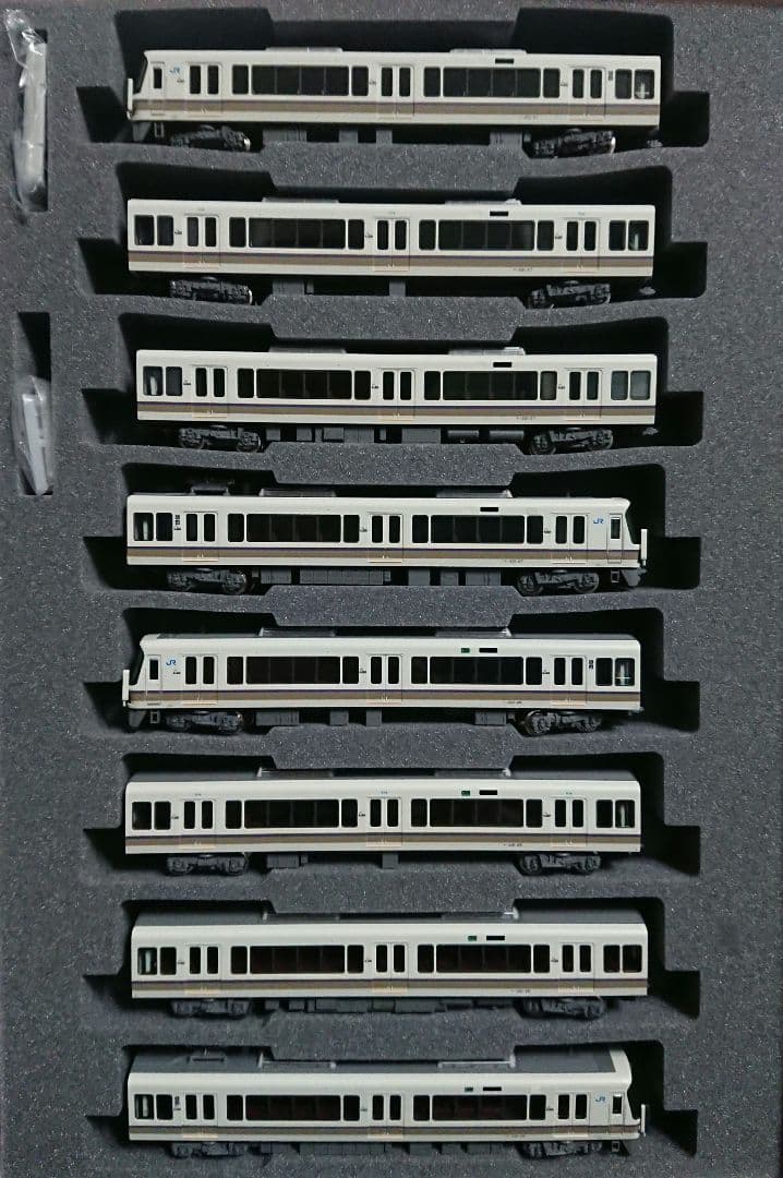 Nゲージ KATO 221系 大和路快速 室内灯・コギングレスモーター取り付け済