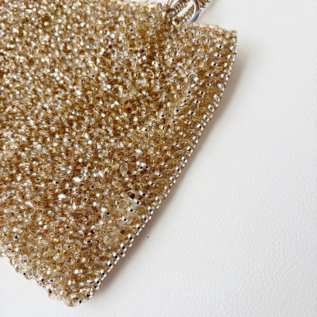 極美品　アンテプリマ　スタンダード　スクエア　ミディアム　シルバーゴールド