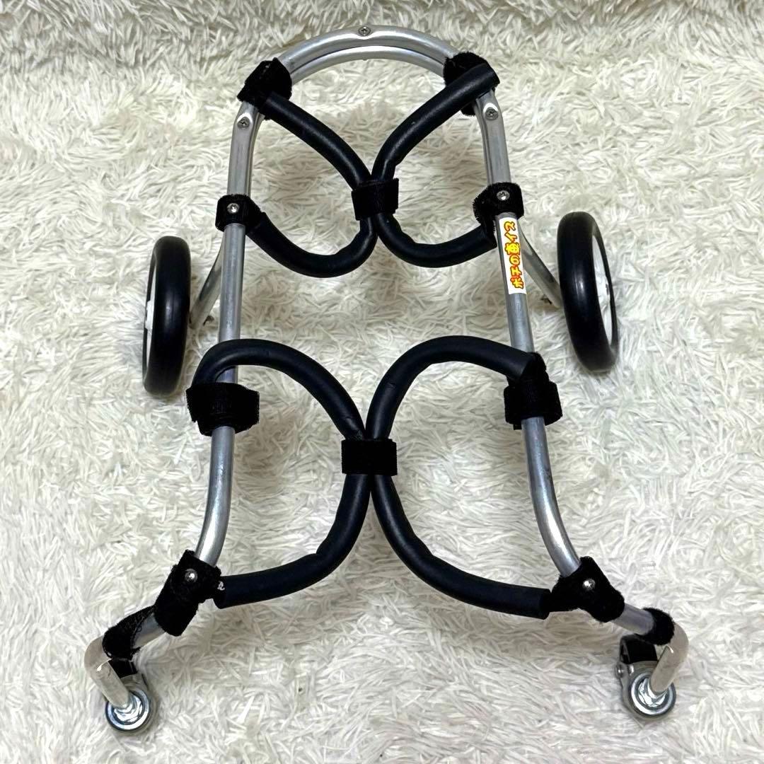 ポチの車イス　犬用車椅子　4輪　室内用