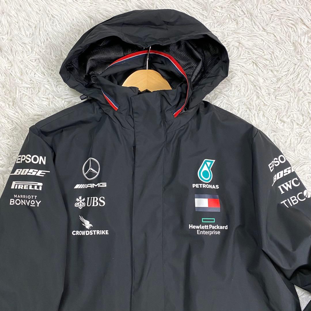 超希少✨極美品 メルセデスAMG ペトロナスF1 チーム リングジャケット 黒L
