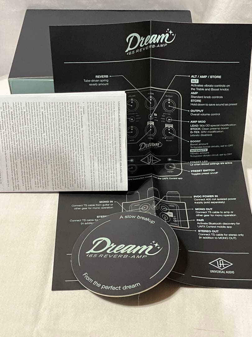 UAFX DREAM’65 Reverb Amp アンプシミュレーター 美品