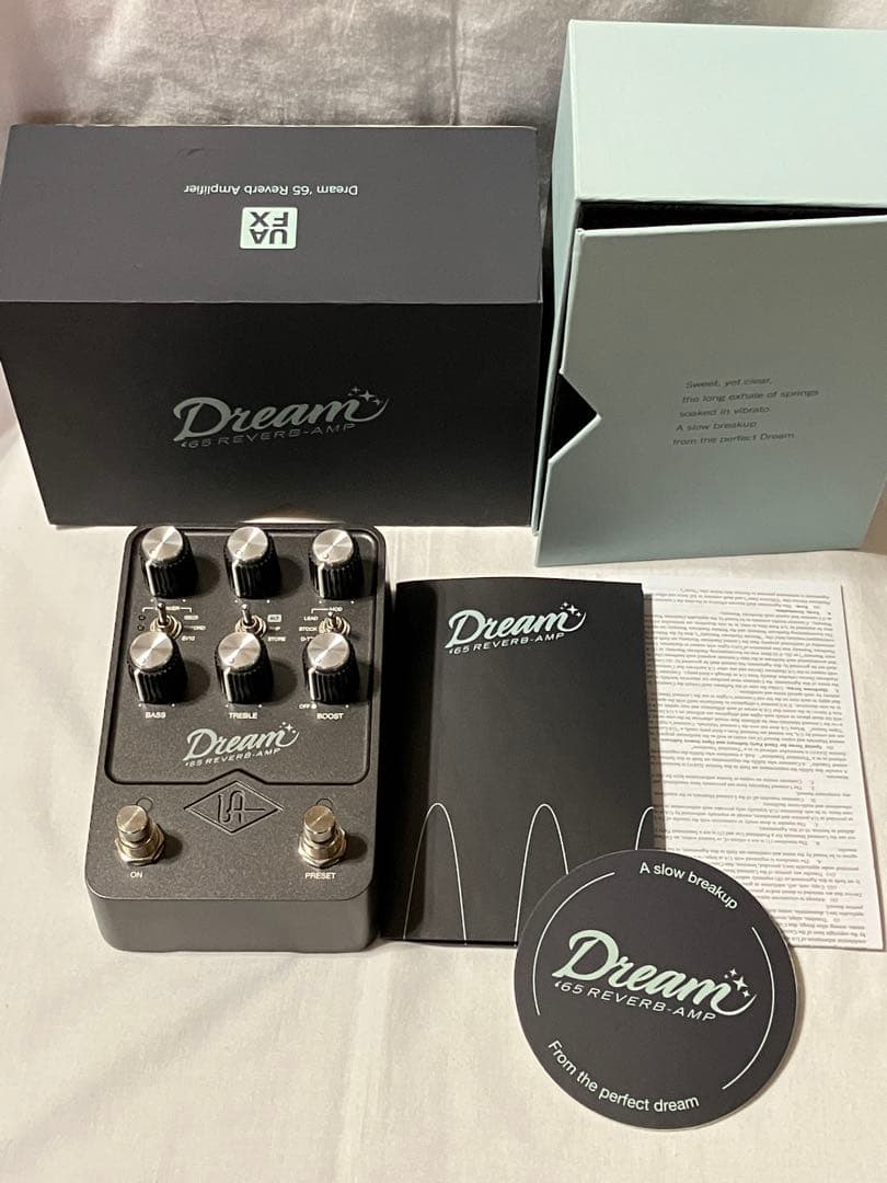 UAFX DREAM’65 Reverb Amp アンプシミュレーター 美品