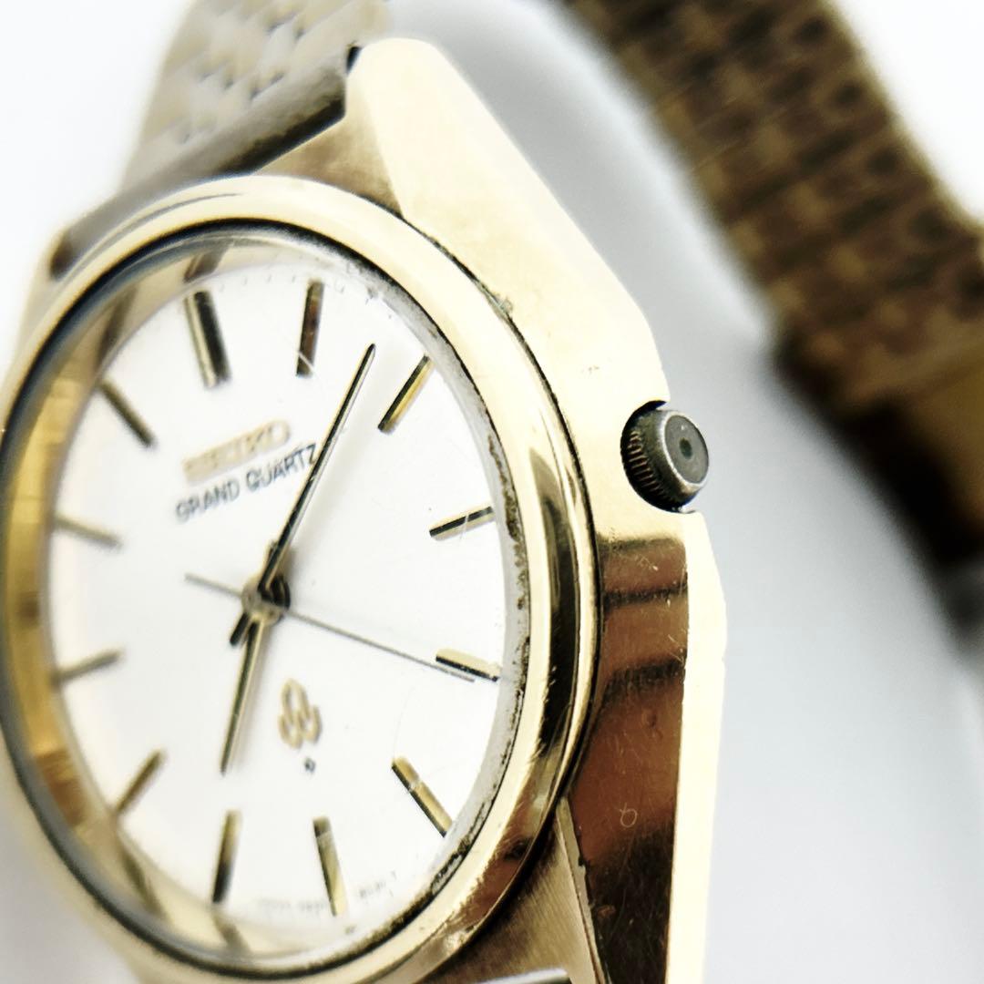 セイコー 腕時計 グランドクオーツ キャップゴールド ヴィンテージ SEIKO