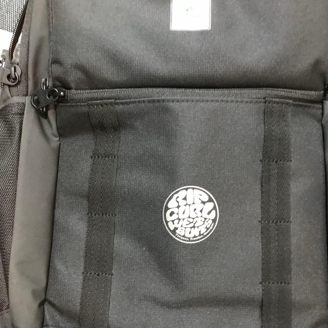 Rip Curl リップカールブラックバックパックサーフィン用ウェットバック￼