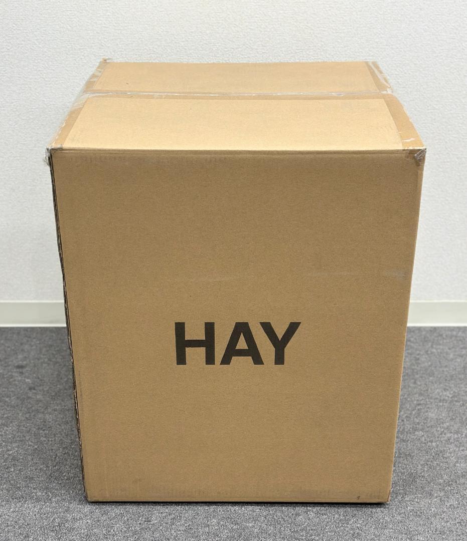 グリ ③新品未使用品■HAY■リボルバースツール　ハイ　黒　高さ76 箱付