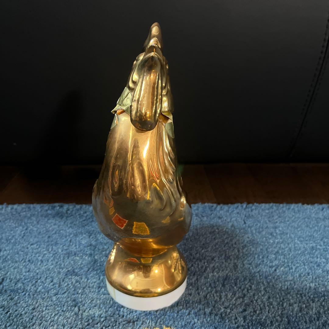 A.HARDY EXTRA ハーディ エクストラ 陶器 鶏 金 ゴールド