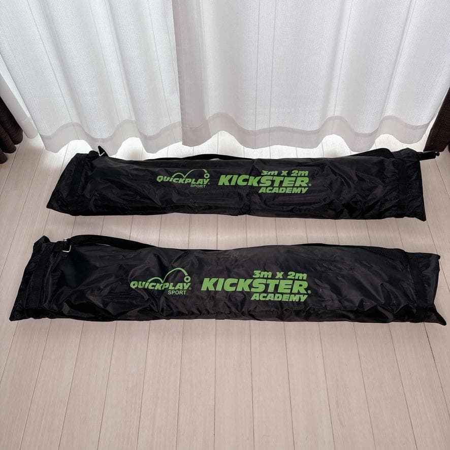 QUICKPLAY KICKSTER 3m×2m フットサル ゴールネット 2台