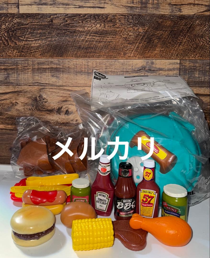 Heinz ヴィンテージ プレイフード ミニチュア フェィク フード ままごと
