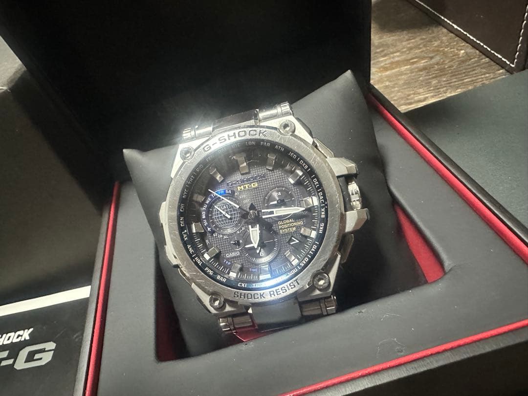 G-SHOCK GPSハイブリッド電波ソーラー MTG-G1000D-1A2JF