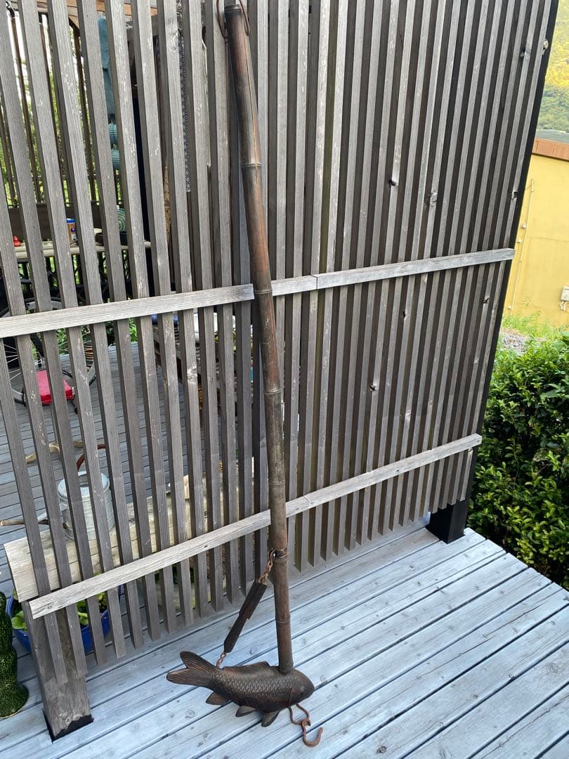 自在鉤　囲炉裏　アンティーク　骨董品　古民家