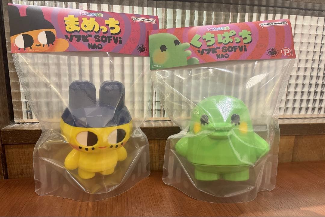 ［先行販売］大たまごっち展たまごっちMAOコラボ　ソフビ SOFVi 2個セット