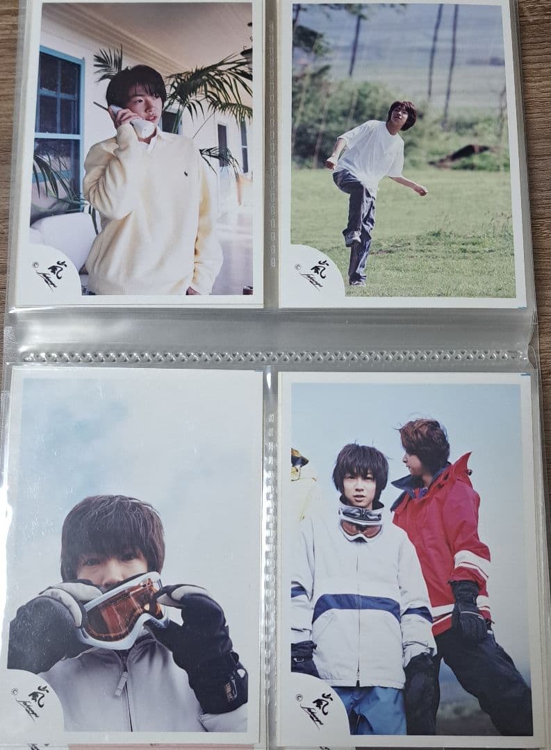 【バラ売り可】公式　嵐　2000-2001年カレンダー撮影 47枚