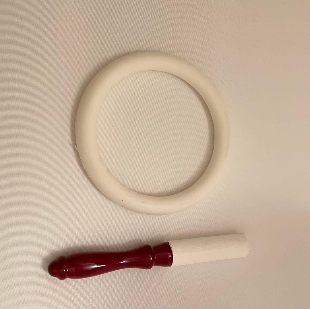 クリスタルボウル 10インチ（日本製 鹿革マレット付き）シンギングボウル