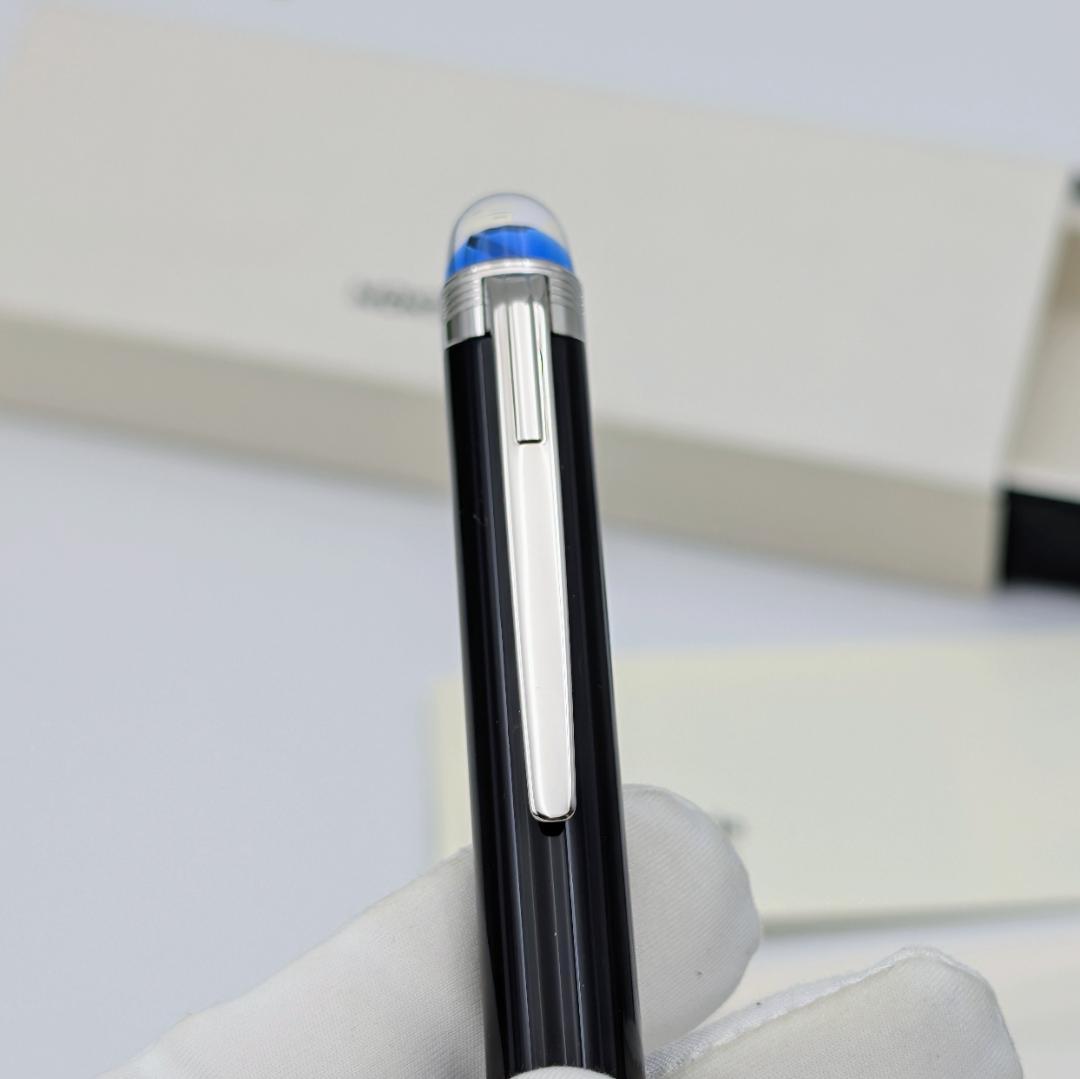 美品 モンブラン スターウォーカー ボールペン ブルードーム 付属品完備