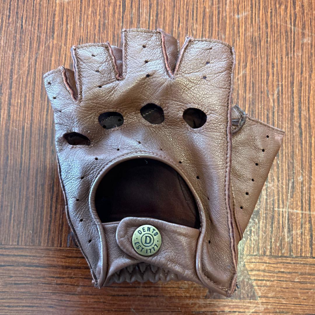 デンツ　ドライビンググローブ　指なし