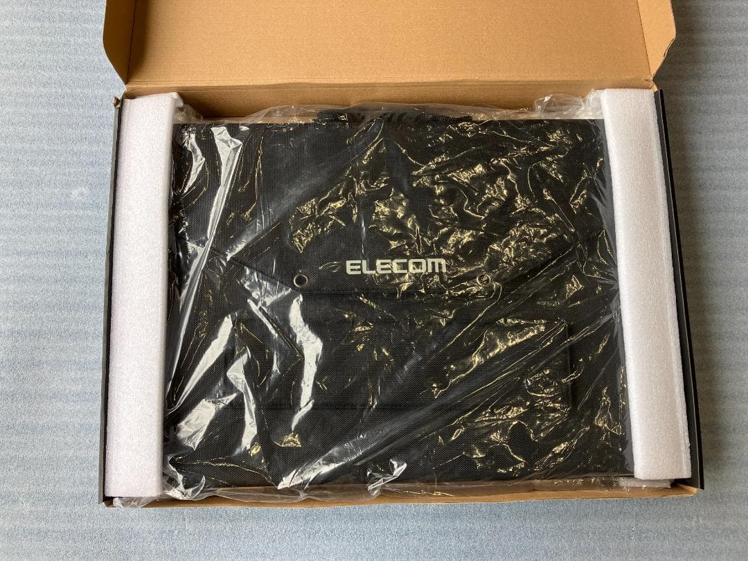 ELECOM エレコム　ソーラパネル充電器　MPA-S02BK