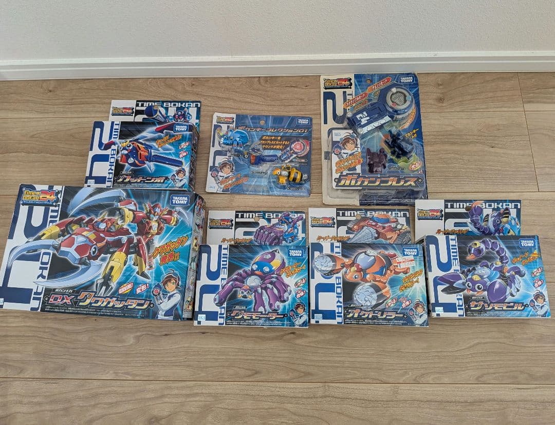 タイムボカン ブレス・クワガッタン　他　セット