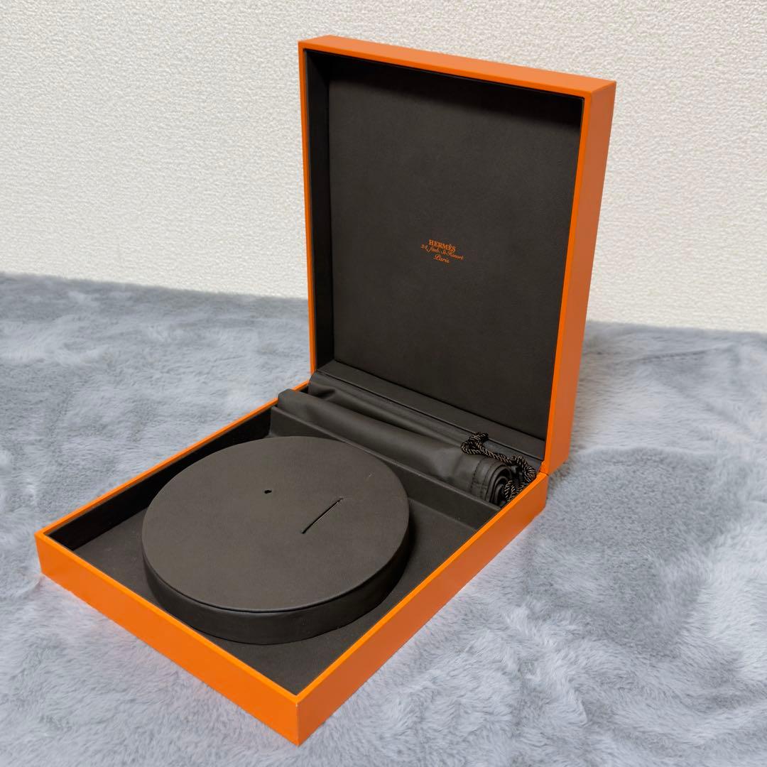 【希少】【極美品】HERMES エルメス　限定空箱　ジュエリーボックス保存袋付き