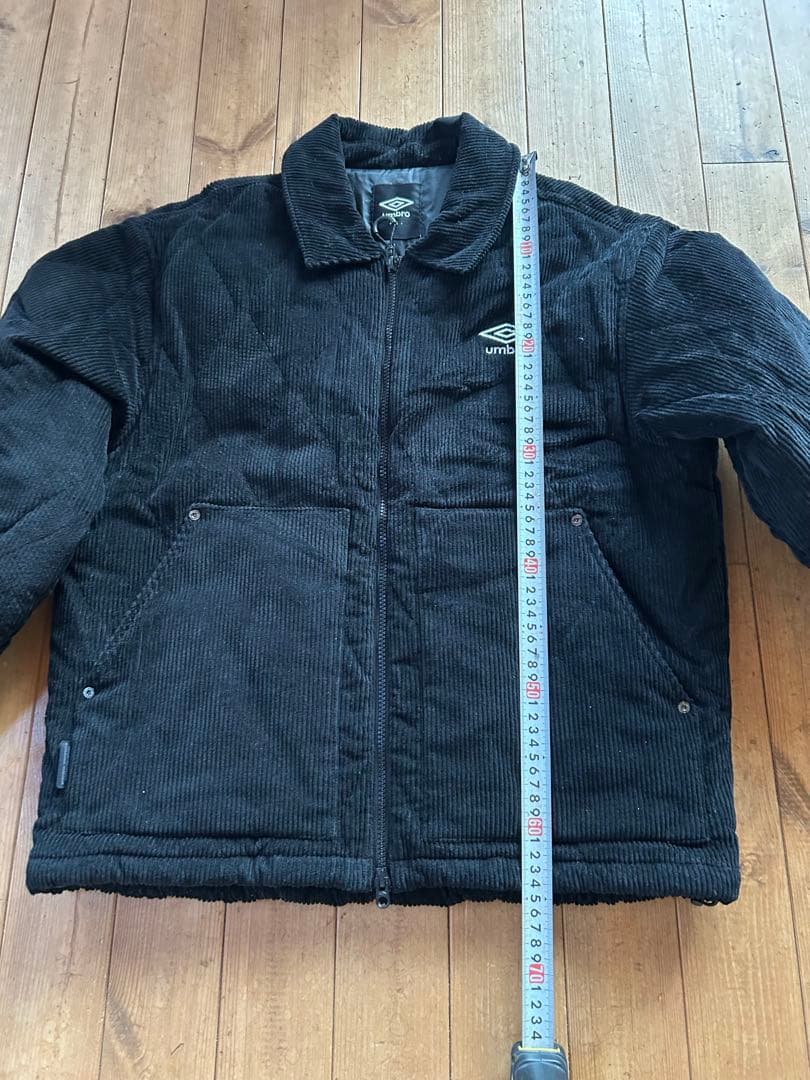 きぬ　umbro コーデュロイ ジャケット 黒