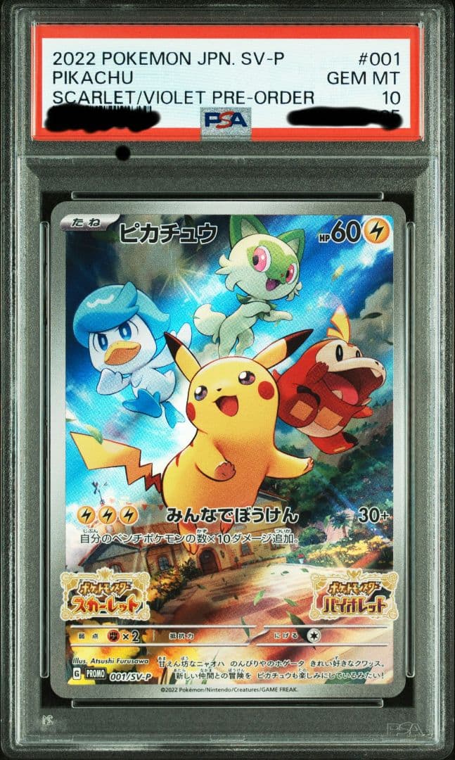n*o様 ✴️ピカチュウセット✴️〔PSA10鑑定済〕スカバイピカチュウ&未開封