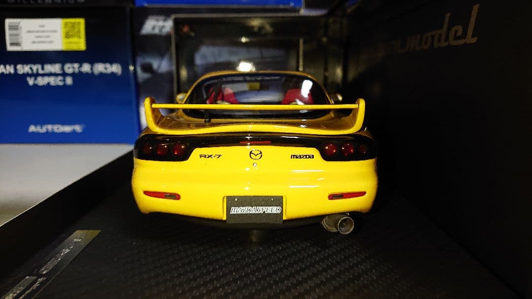 イグニッションモデル 1/18 Mazda RX-7 Mazda Speed