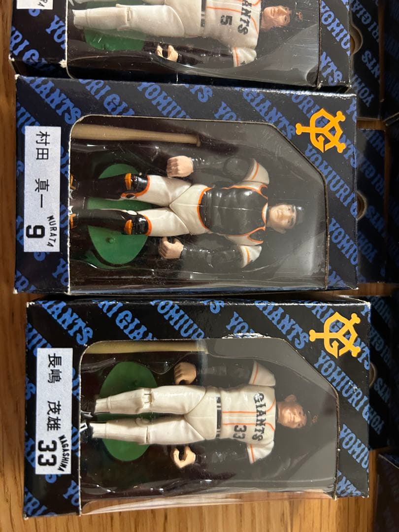 読売ジャイアンツ レトロフィギュアセット 9体