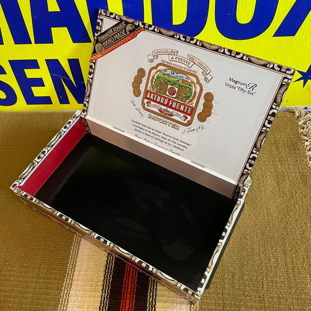 希少品！アメリカアンティーク木箱BOX　USAヴィンテージインテリア雑貨店舗什器