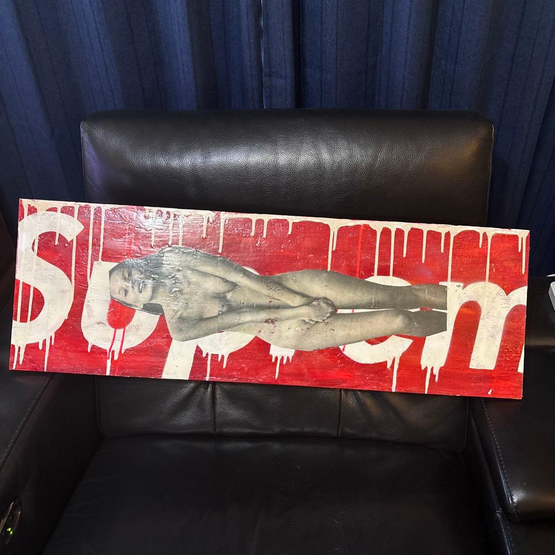 ケイトモス✖️シュプリーム　絵画