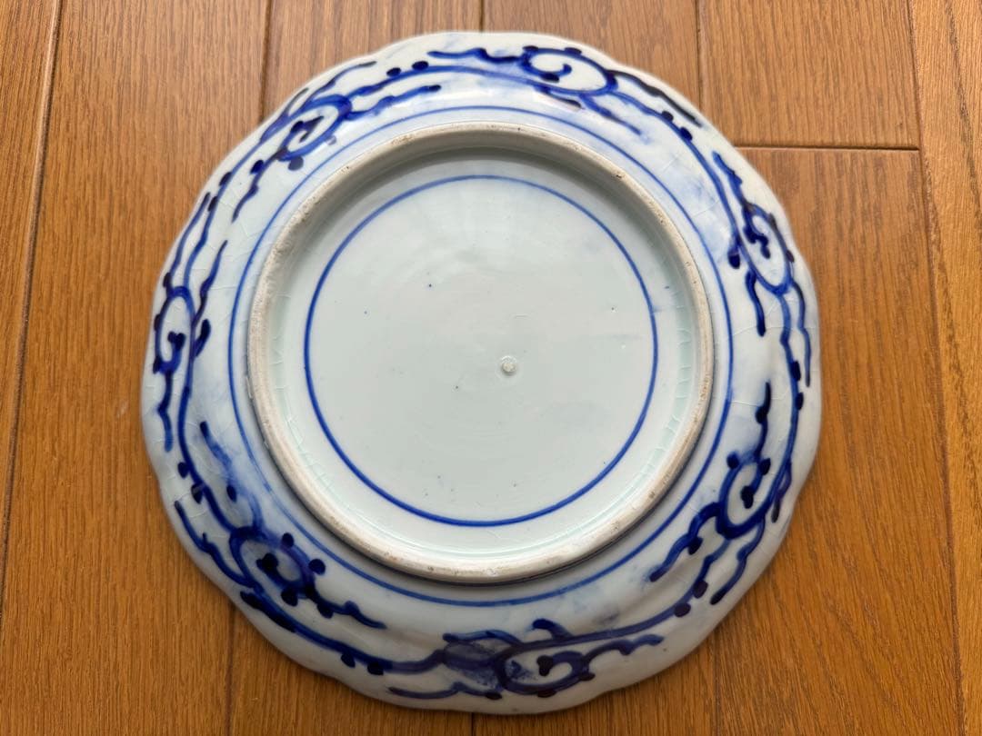 幕末〜明治初頭　7寸皿　古伊万里　2枚セット