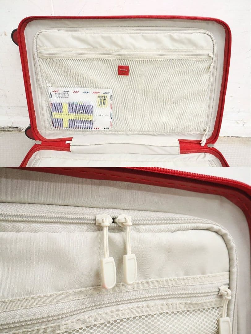 短期使用品【イノベーター INV60RED】スーツケース 62L・キャリーケース