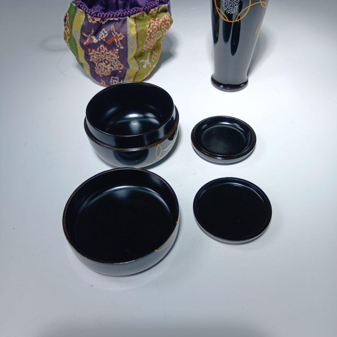 値下げ茶道具　蒔絵茶箱一式