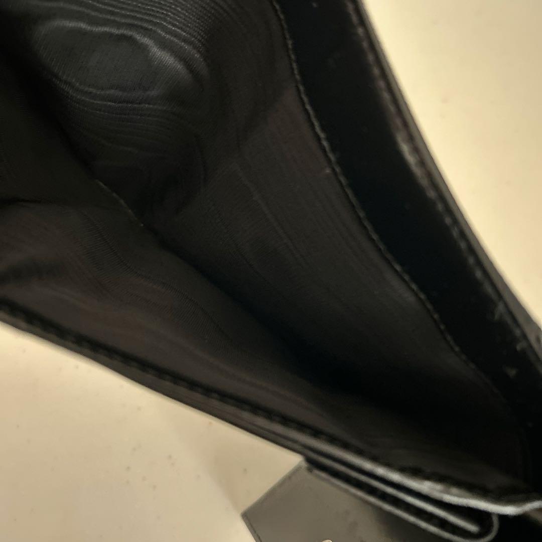 PRADA ブラック 三つ折り財布