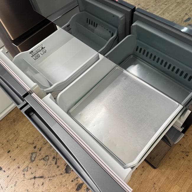 地域限定送料無料　美品 TOSHIBA 東芝 冷凍冷蔵庫 GR-K460FWX