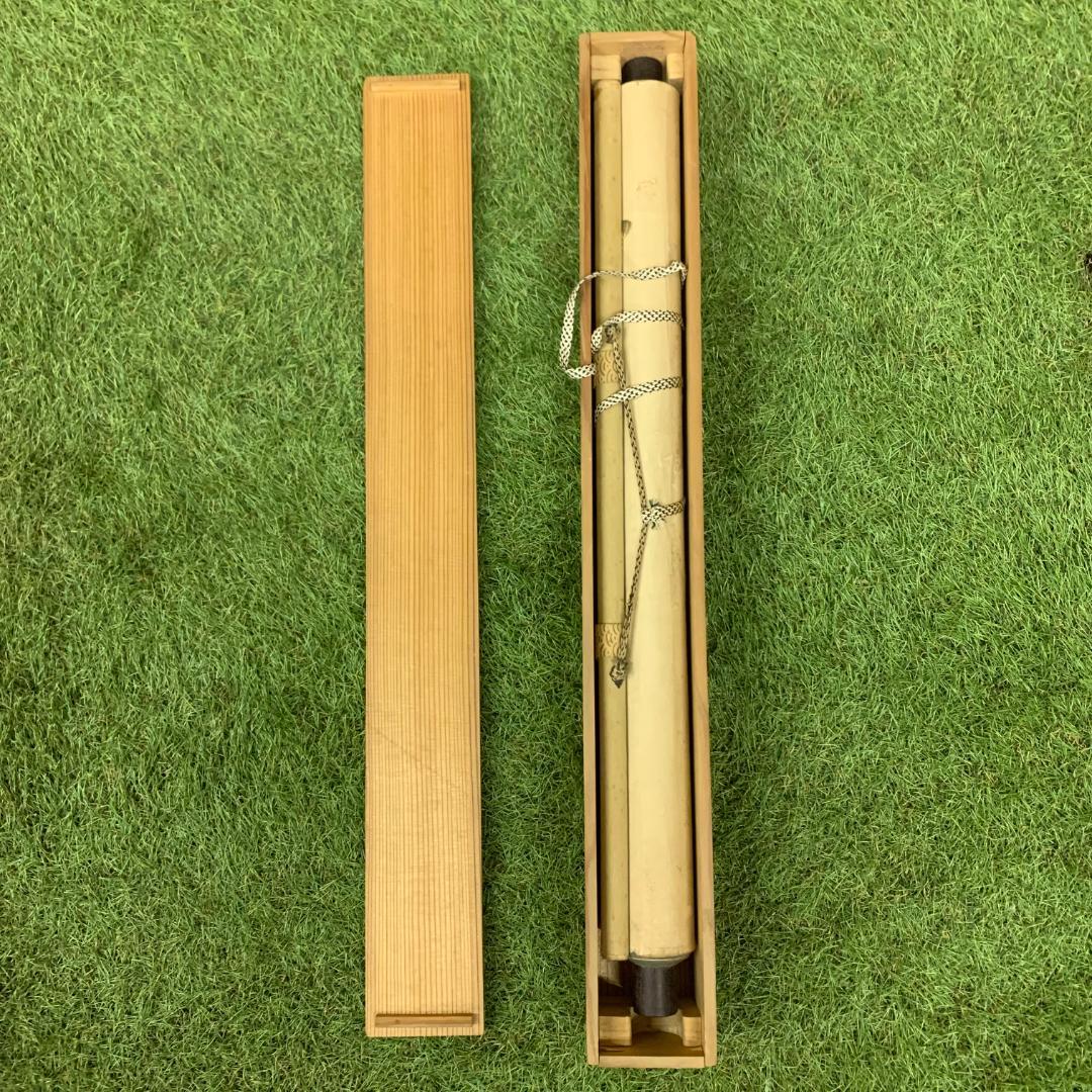 掛軸 竹堂? 立姿美人図 立美人図 浮世絵 美人画 日本画 絹本 落款