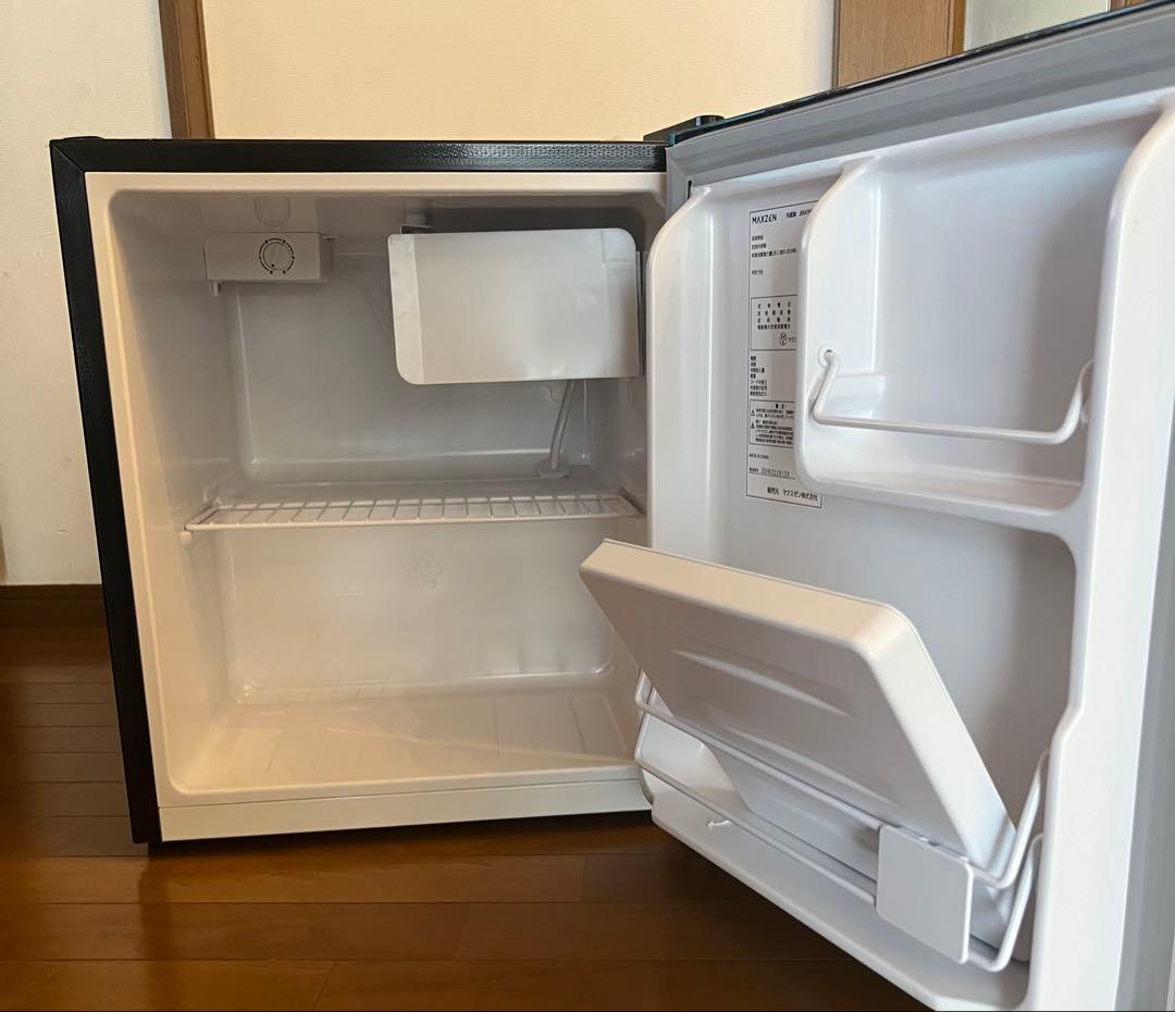MAXZEN 冷蔵庫 小型 1ドア 47L 右開き 2024年製