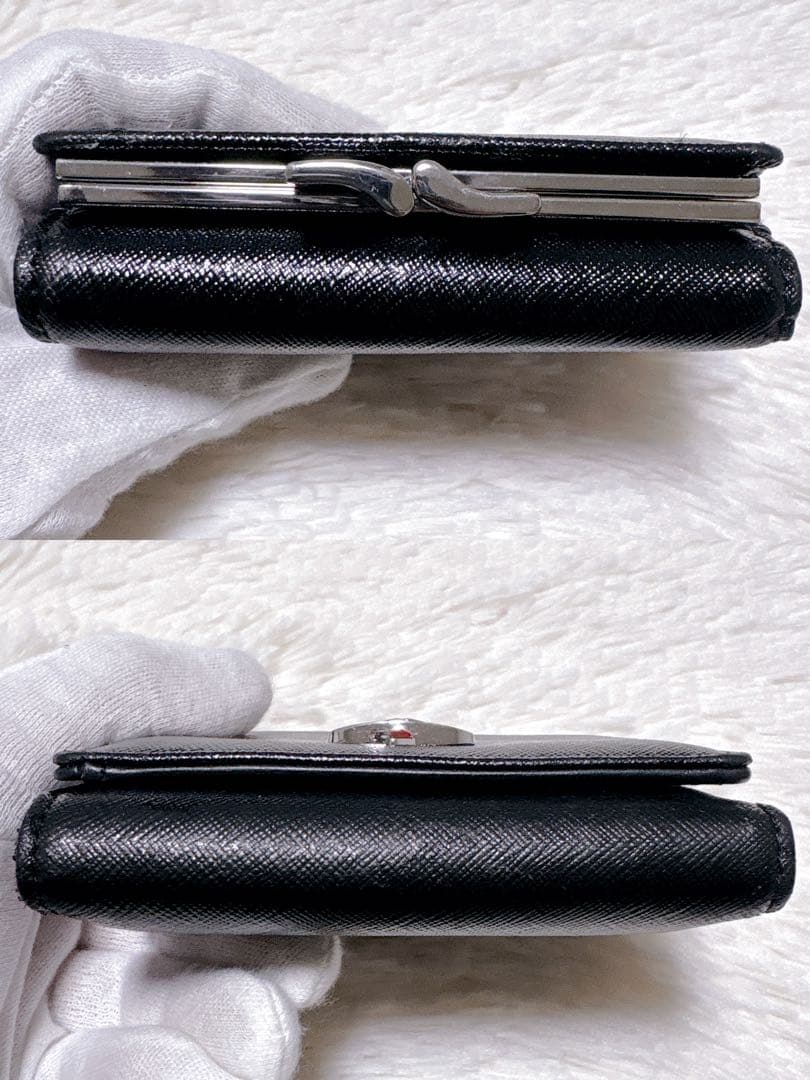 ♡希少♡ヴィヴィアンウエストウッド ディアマンテ ハート がま口 三つ折り財布