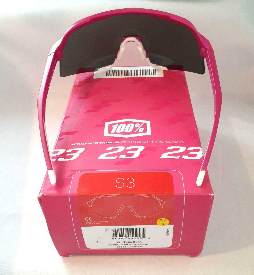 100% S3 タティス 2024 ワンハンドレッド サングラス