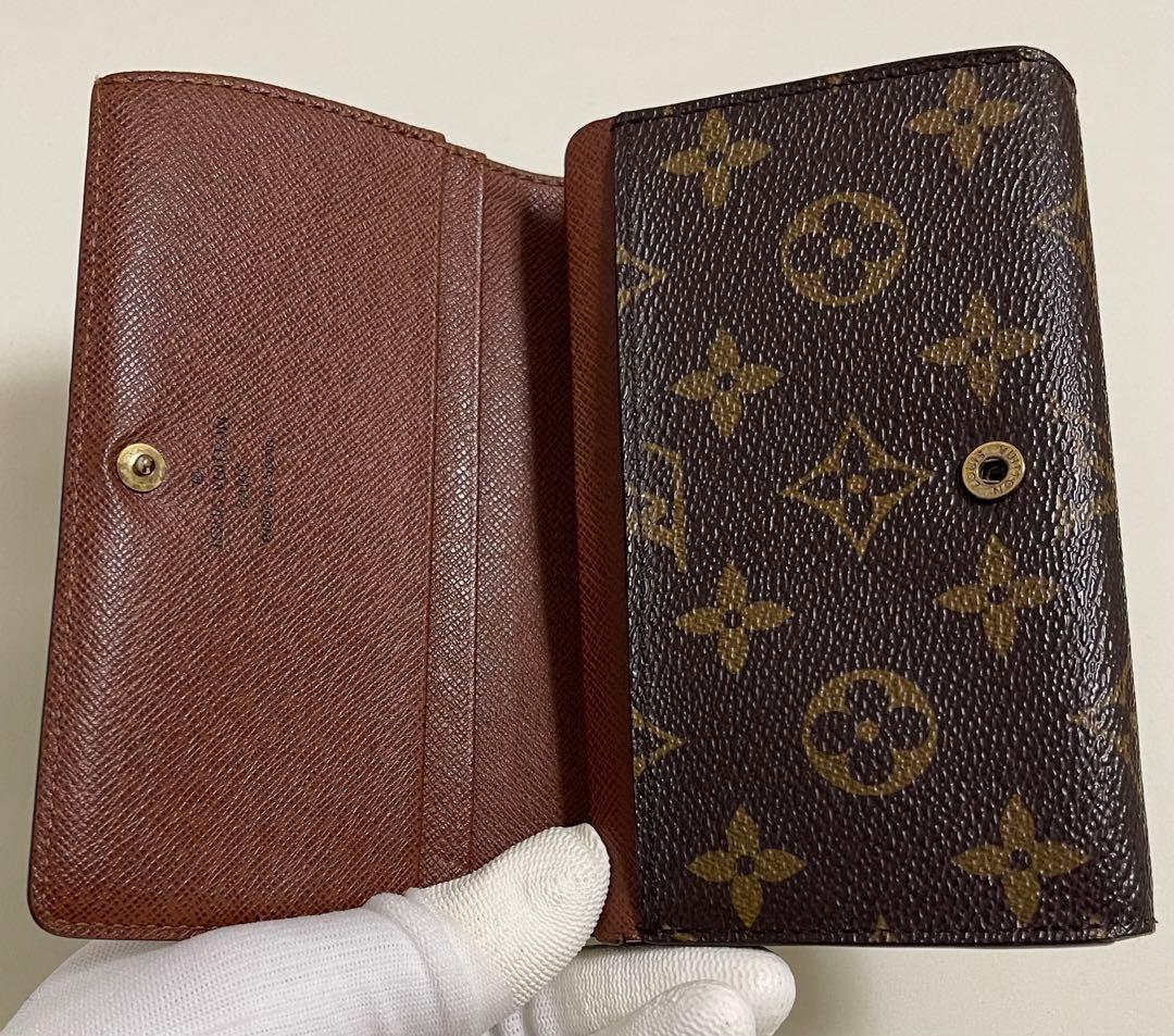 LOUIS VUITTON M61730 モノグラム ポルトモネ トレゾール