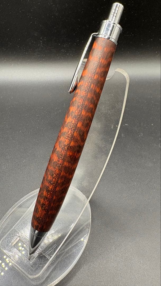 475 超極上　スネークウッド　木軸シャーペン　木軸ボールペン