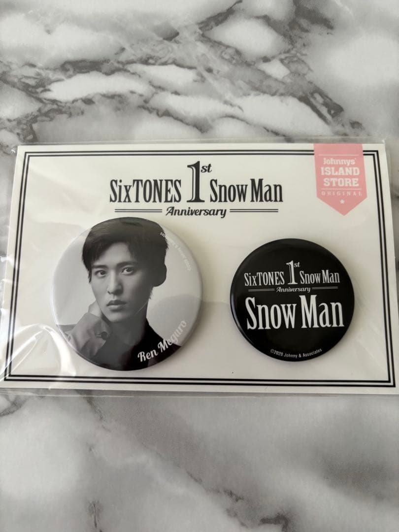  Man 目黒蓮 アクスタ 公式写真 アクキー 缶バッジ メモ帳